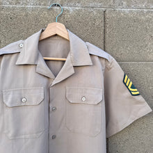Load image into Gallery viewer, 60’s US Military Short Sleeve Button Down Shirt