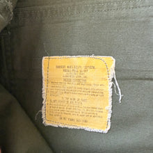 Load image into Gallery viewer, 80's US Military Fatigue Baker 507 Pants