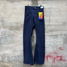 Load image into Gallery viewer, 80s USN Denim Dungaree Flare Seafarer Pants (NOS)