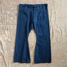 Load image into Gallery viewer, 70's USN Seafarers Selvedge Dungaree Denim Pants