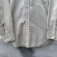 Load image into Gallery viewer, 40's US Military Tan Khaki Button Down Shirt