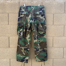 Load image into Gallery viewer, 80's US Military Woodland Ripstop Cargo Pants