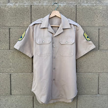 Load image into Gallery viewer, 60’s US Military Short Sleeve Button Down Shirt