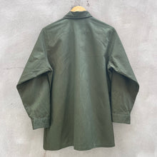 Load image into Gallery viewer, 80s USN Seabees Fatigue Button Down Shirt