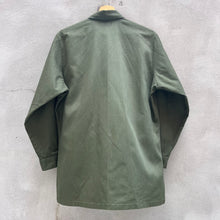 Load image into Gallery viewer, 80s USN Seabees Fatigue Button Down Shirt