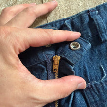 Load image into Gallery viewer, 70's USN Seafarers Selvedge Dungaree Denim Pants