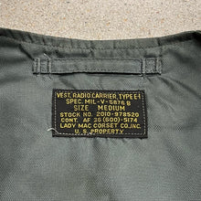 Load image into Gallery viewer, 50s USAF E-1 Radio Carrier Vest