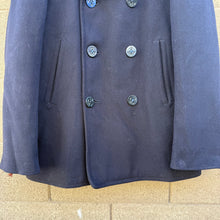 Load image into Gallery viewer, 40's USN Navy Wool Peacoat Dress Jacket