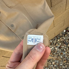Load image into Gallery viewer, 80's US Military Khaki Short Sleeve Button Down Shirt
