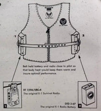 Load image into Gallery viewer, 50s USAF E-1 Radio Carrier Vest