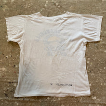 Load image into Gallery viewer, 60’s Velva Sheen USS Shangri-La stenciled shirt.