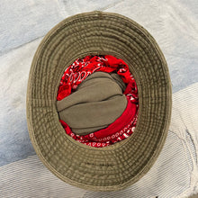 Load image into Gallery viewer, 40’s WWII Military HBT Daisy Mae Bucket Hat