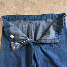 Load image into Gallery viewer, 70's USN Seafarers Selvedge Dungaree Denim Pants