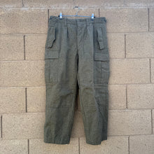 Load image into Gallery viewer, 60's German Military Wool Cargo Field Pants