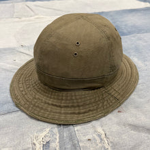 Load image into Gallery viewer, 40’s WWII Military HBT Daisy Mae Bucket Hat