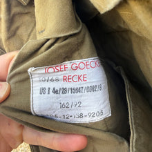 Load image into Gallery viewer, 60's German Military Wool Cargo Field Pants