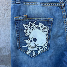 Load image into Gallery viewer, Y2K Ed Hardy Skull (NOS) Denim Jeans