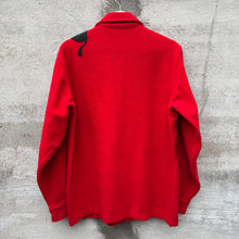 Load image into Gallery viewer, 50's Boy Scout Ranch Bull Red Wool Button Down