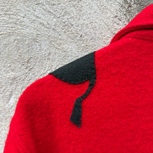 Load image into Gallery viewer, 50's Boy Scout Ranch Bull Red Wool Button Down