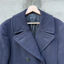 Load image into Gallery viewer, 40's USN Navy Wool Double Breasted Jacket