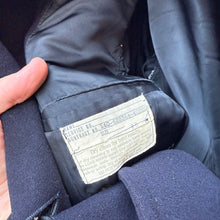 Load image into Gallery viewer, 40's USN Navy Wool Double Breasted Jacket