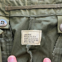 Load image into Gallery viewer, 78’ Military Issue Utility OG-107 Cargo Pants (NOS)