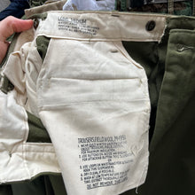 Load image into Gallery viewer, 50s US Military Wool Field Trousers NOS