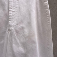 Load image into Gallery viewer, 80's USN Military Dress White Pants