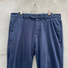 Load image into Gallery viewer, Men's Navy Chino Cotton Pants