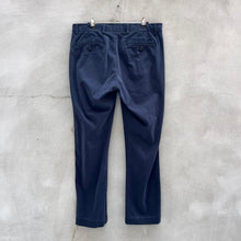 Load image into Gallery viewer, Men's Navy Chino Cotton Pants