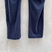 Load image into Gallery viewer, Men's Navy Chino Cotton Pants