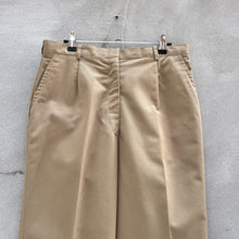 Load image into Gallery viewer, 70s US Military Khaki Chino Pants