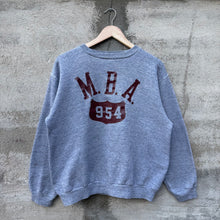 Load image into Gallery viewer, 70's Russell Athletic M.B.A 954 Faded Grey Sweatshirt Crewneck