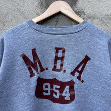 Load image into Gallery viewer, 70's Russell Athletic M.B.A 954 Faded Grey Sweatshirt Crewneck