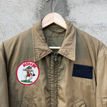 Load image into Gallery viewer, 80's US Military Faded Mohawk Patch Tanker Jacket