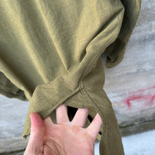 Load image into Gallery viewer, 40's US Military Tan Khaki Patched Button Down Shirt