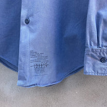 Load image into Gallery viewer, 80's Vintage Military Utility Chambray Button Down Shirt