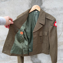 Load image into Gallery viewer, 50's US Military Brown Wool Officer Jacket