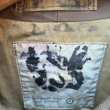 Load image into Gallery viewer, 70's Vintage Military Peace Sign Printed Coat