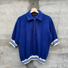 Load image into Gallery viewer, 50's Vintage Russell Southern Half Zip Up Short Sleeve Sweater