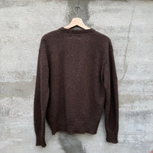 Load image into Gallery viewer, 70's McGregor Shaggy Brown Cardigan Sweater