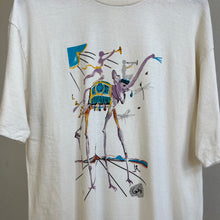 Load image into Gallery viewer, 90's Vintage Salvador Dali Elephant Artwork Graphic T-Shirt