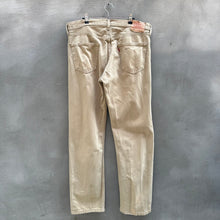 Load image into Gallery viewer, Vintage Levi's 501 Tan Denim Jeans