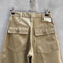 Load image into Gallery viewer, 70's US Military Style Women's Khaki Fatigue OG -507 Baker Pants