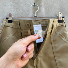 Load image into Gallery viewer, 70's US Military Style Women's Khaki Fatigue OG -507 Baker Pants