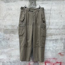 Load image into Gallery viewer, 60's German Military Wool Cargo Field Pants