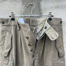 Load image into Gallery viewer, 60's German Military Wool Cargo Field Pants