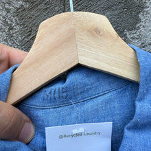 Load image into Gallery viewer, 60's USN Chambray Short Sleeve Selvedge Button Down Shirt
