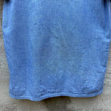 Load image into Gallery viewer, 60's USN Chambray Short Sleeve Selvedge Button Down Shirt