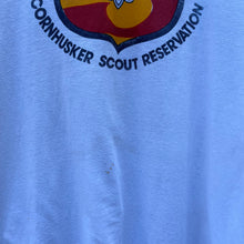 Load image into Gallery viewer, 50's Vintage Cornhusker Boy Scout Reservation Hanes T-Shirt